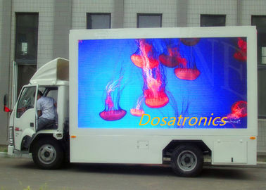 Porcellana Luminosità montata camion principale pubblicità all'aperto dell'esposizione di colore pieno P6 alta fornitore