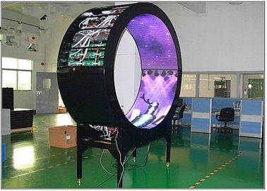 Porcellana Colore pieno flessibile curvo della video esposizione P6 millimetro del LED per l'installazione fissa della facciata di media fornitore
