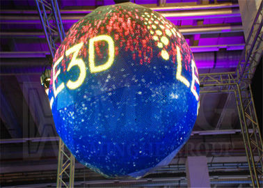 Porcellana Esposizione della palla di HD P3 millimetro LED, schermo principale sferico per la conferenza/evento fornitore