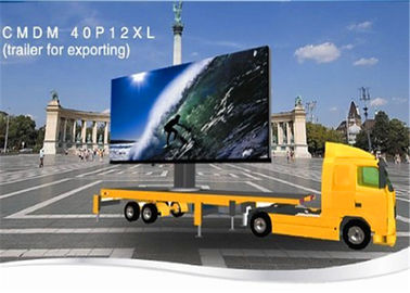Porcellana Tabellone per le affissioni mobile montato camion di colore pieno LED per la manifestazione all'aperto di pubblicità fornitore