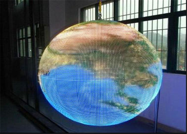 Porcellana Il livello dell'interno dell'esposizione della palla del LED la velocità di rinfrescamento, un'esposizione principale sferica da 360 gradi fornitore