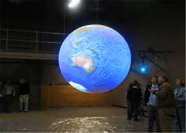 Porcellana Schermo principale d'attaccatura della palla, palla dell'esposizione della sfera di P4.8 LED video per vicino il club fornitore