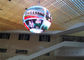 Esposizione dell'interno della palla di P4.8mm LED/angolo di vista di filatura dello schermo della sfera del LED grande fornitore